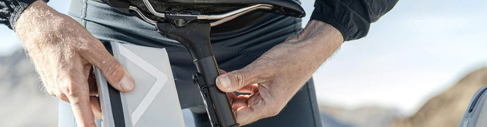 Sacoche outils compacte pour transporter le nécessaire de réparation à vélo