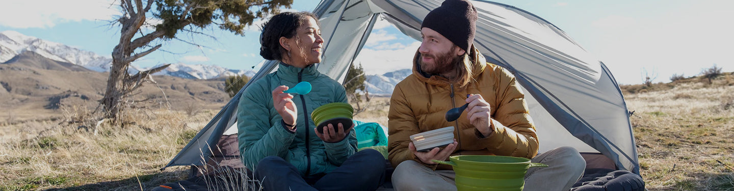 Accessoires de bivouac pour faire des voyages à vélo