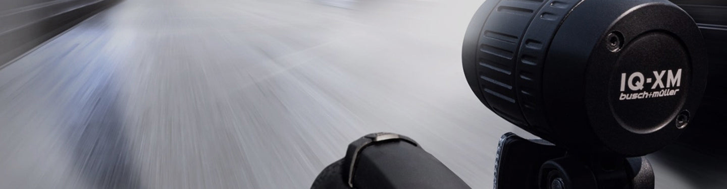 Feux vélo avec des piles