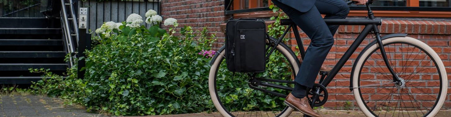 Sacoches de vélo sur porte-bagages urbaines Willex