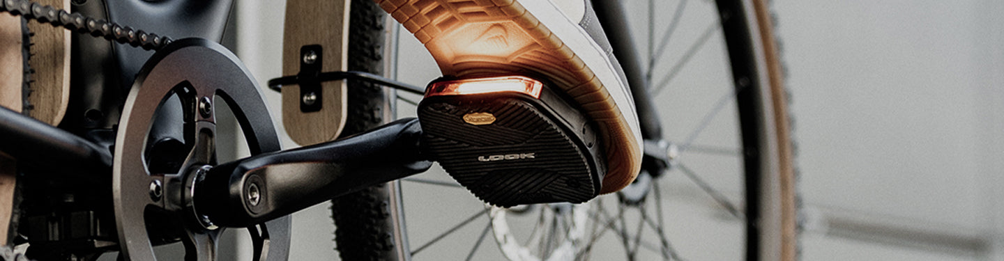 Pédale de vélo de ville lumineuses Look