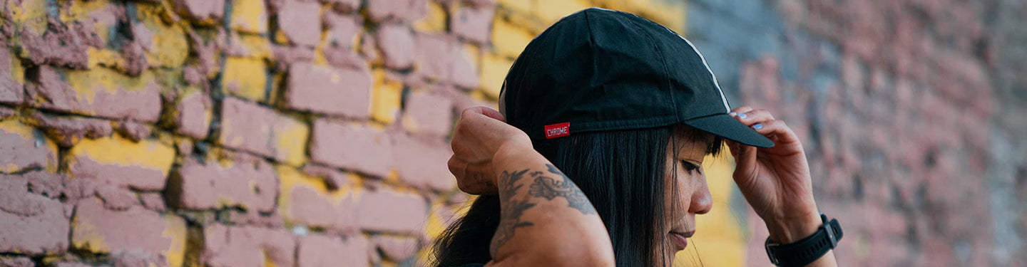 Casquette spéciale pour cycliste