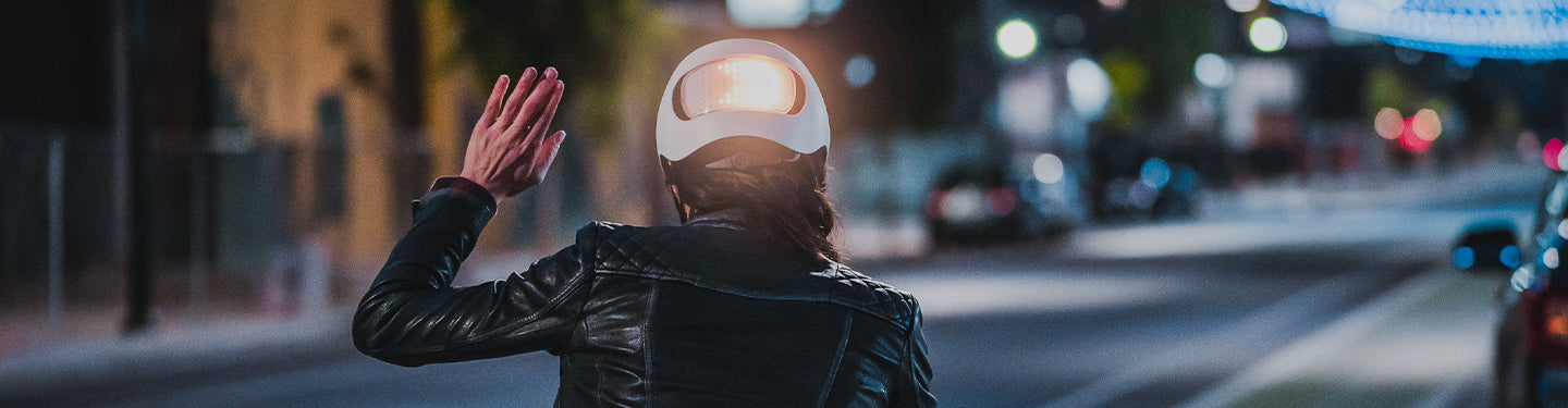 Casque vélo avec éclairage intégré de la marque Lumos