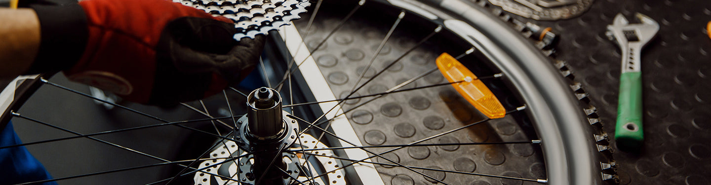 Zoom sur un corps de cassette vélo