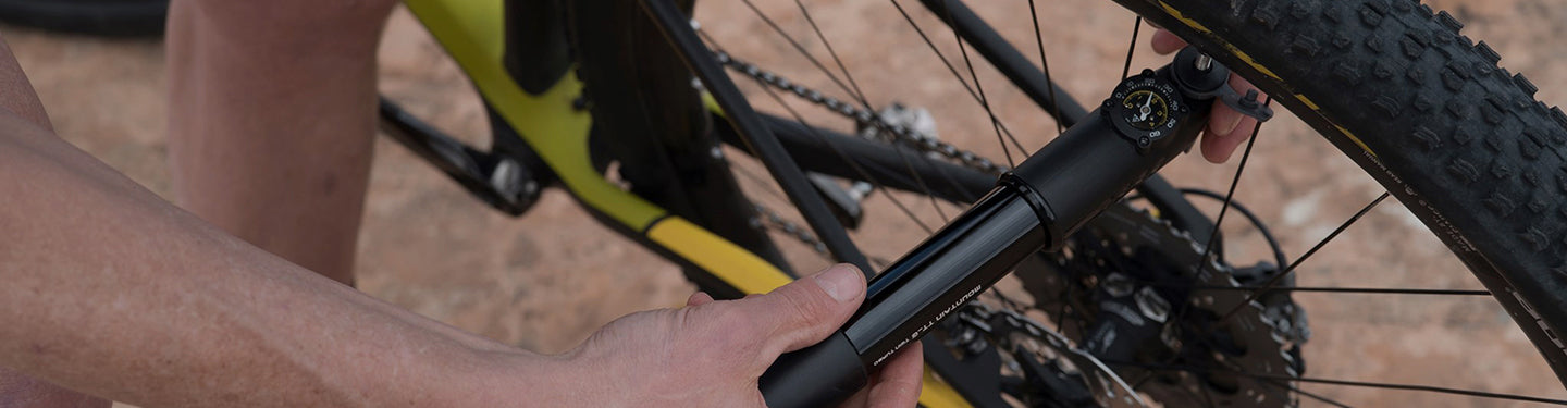 Pompe à vélo à main pour pneu vélo