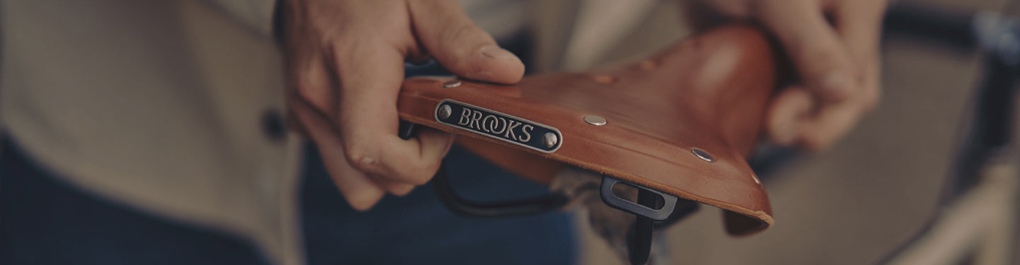 Selle vélo en cuir Brooks