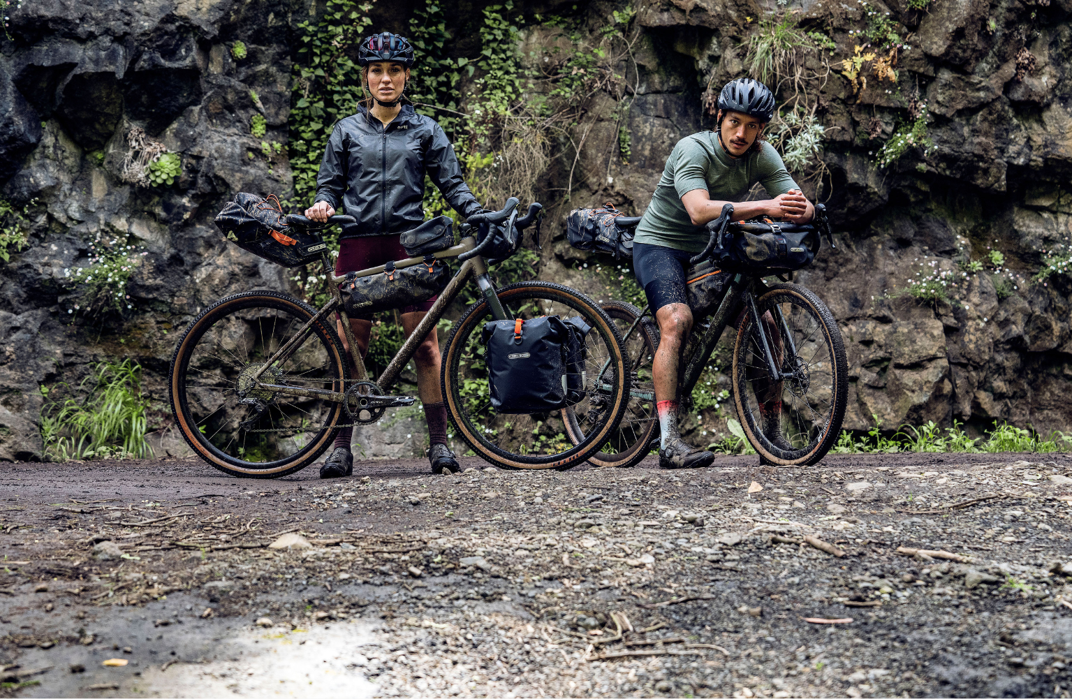 Collection de sacoches de bikepacking ortlieb