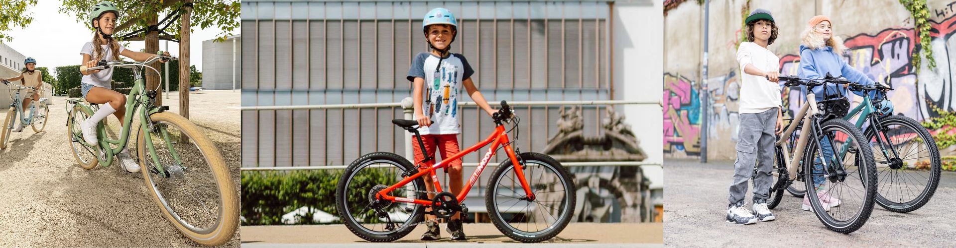 Vélos enfants 6-12 ans