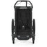 Thule remorque vélo chariot sport pour un enfant vue de face intérieure