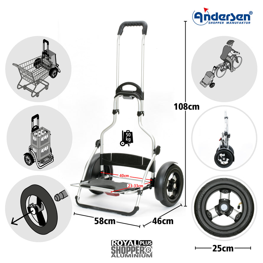 Châssis Royal Plus pour sac à provision Andersen