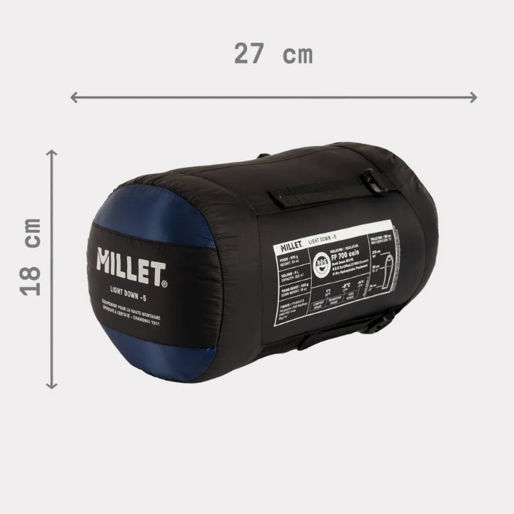 Schlafsack Light Down -5° Millet