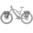 supports latéraux pour porte-bagages TetraRack Topeak vue sur vélo