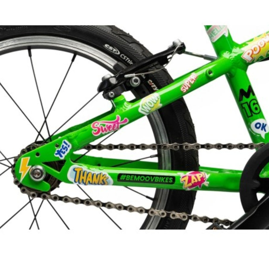 stickers velo bemoov vert