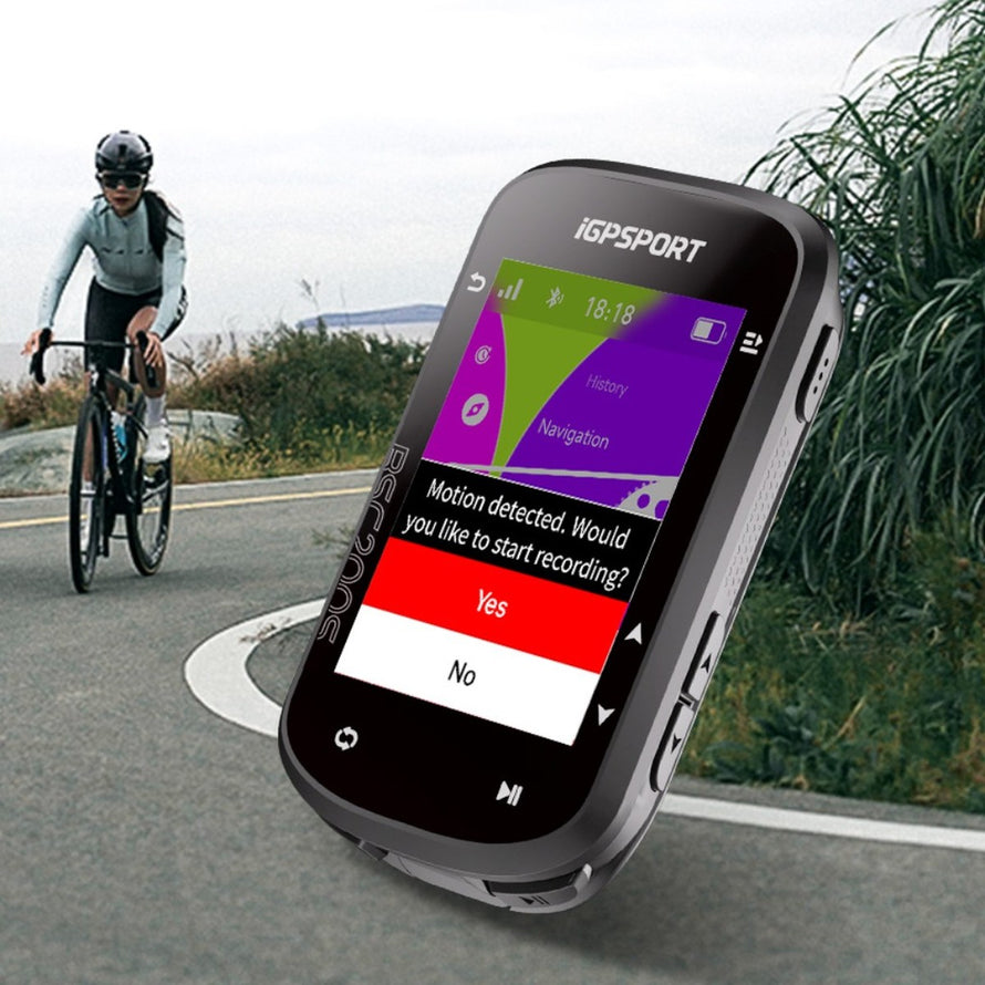 Compteur GPS vélo 222 IGPSPORT BSC200S avec écran couleur et fonctions avancées pour cyclistes connectés