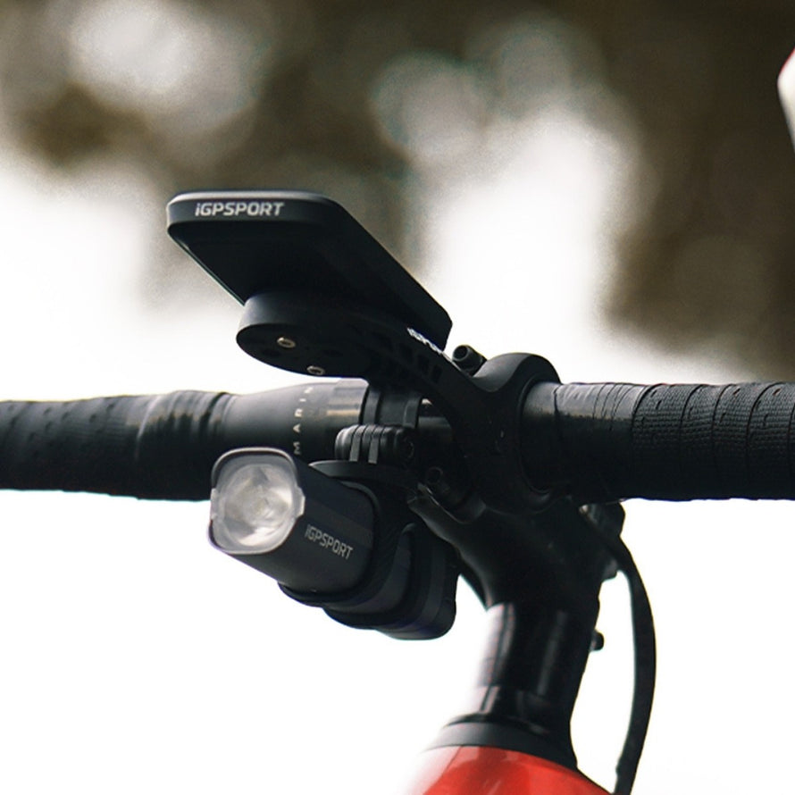 Compteur GPS velo 222 BSC100Max noir avec support guidon robuste et connectivite avancee IGPSPORT