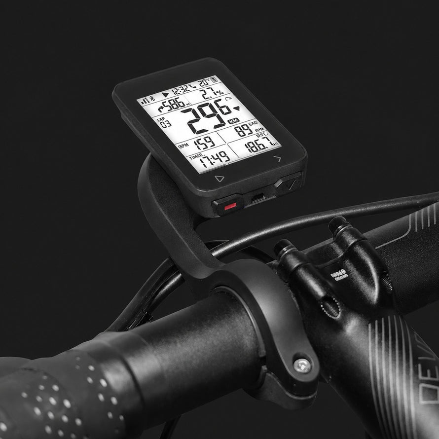 Support fixation compteur velo 222 modele IGPSPORT M80 pour montage sur cintre compatible compteurs GPS