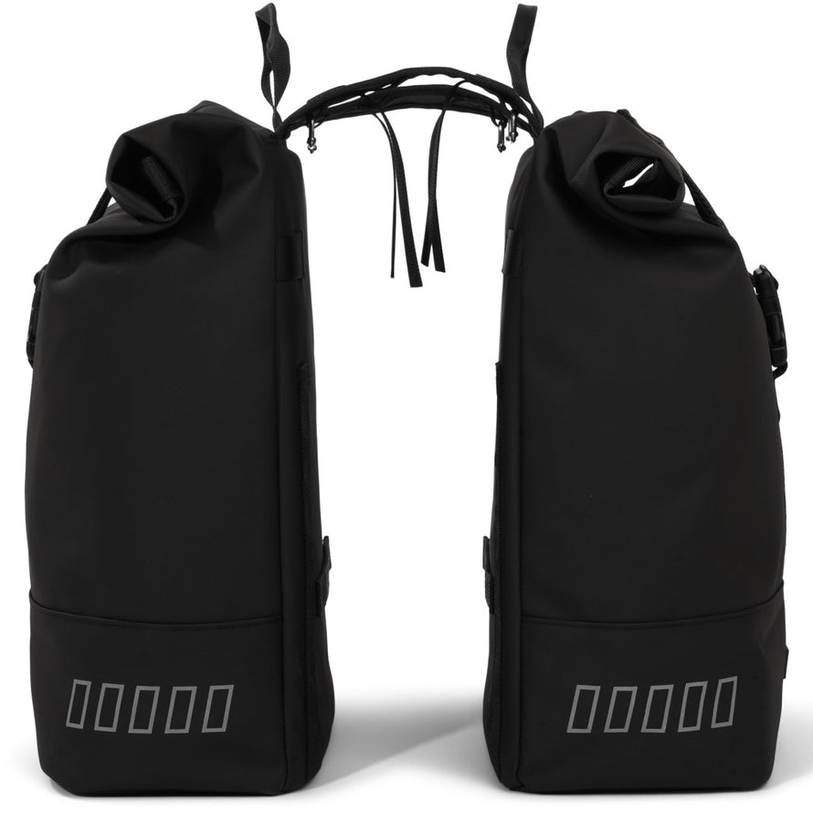 sacoche double rolltop bag black urban proof vue de profil