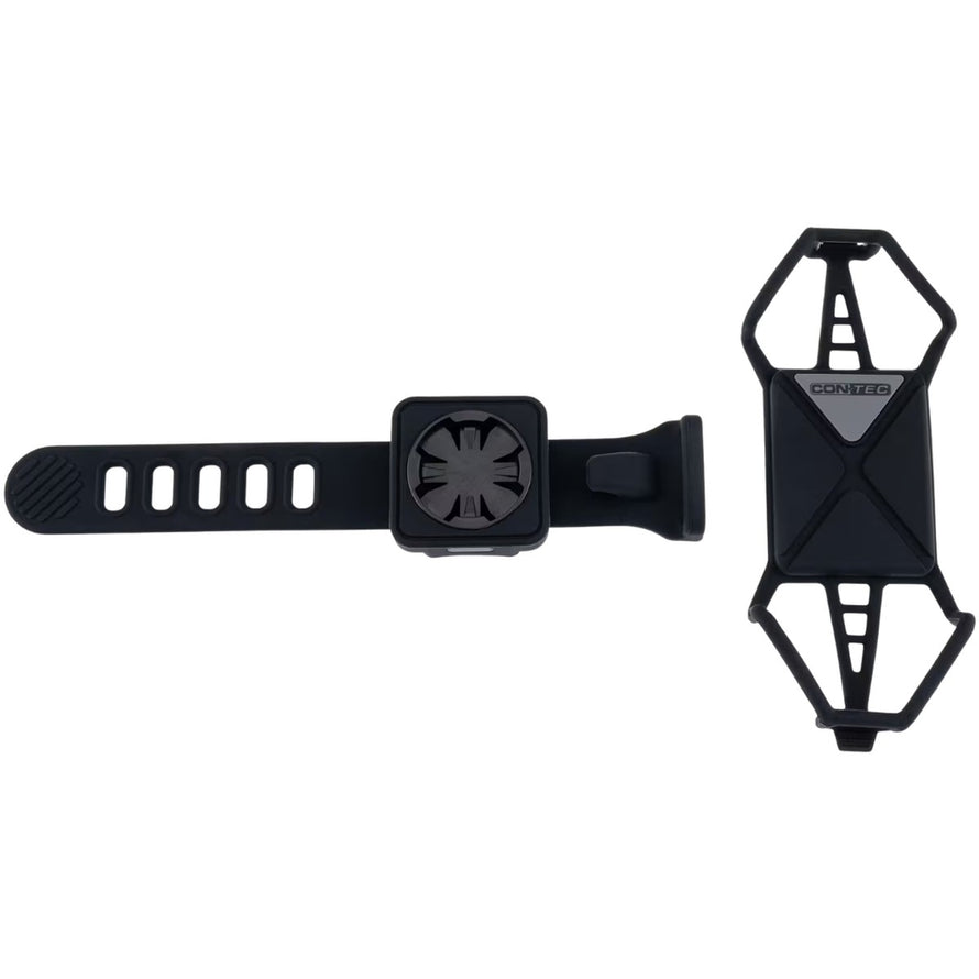 Support smartphone vélo Contec Spyder Twist marque 33 avec fixation par sangle réglable et maintien sécurisé