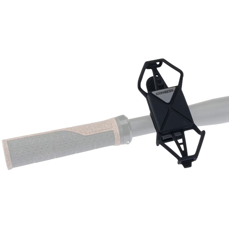 Support smartphone vélo universel Contec Spyder Twist de la marque 33, fixation sécurisée sur guidon