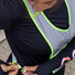système de fermeture du gilet réfléchissant gofluo pace pour le vélotaf