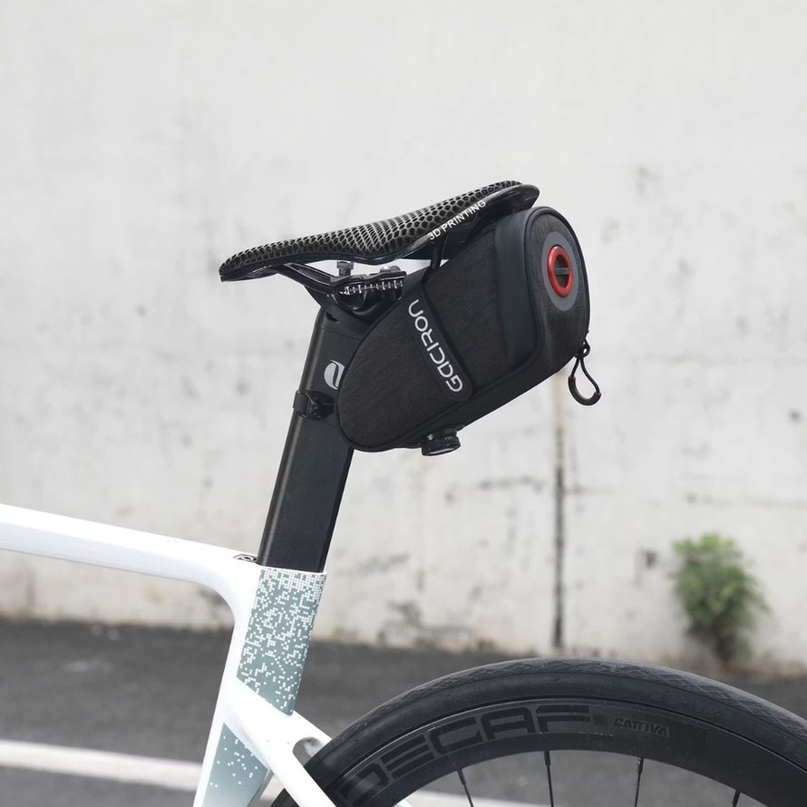 Sacoche de selle 3m Gaciron BIRD NEST300 Aero avec feu arriere LED connectee pour velo