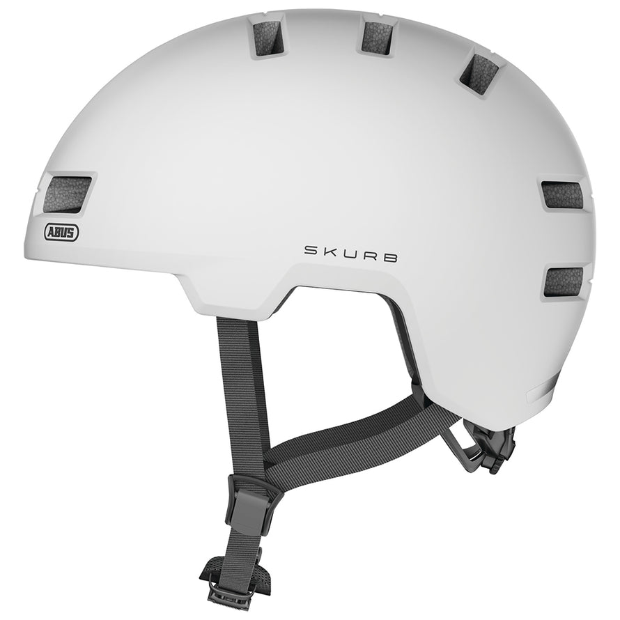  Casque Skurb Abus   (M, Pearl white)