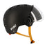Casque vélo urbain à visière noir Optimiz O-382