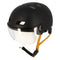 Casque vélo urbain à visière noir Optimiz O-382