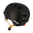 Casque vélo urbain à visière noir Optimiz O-382