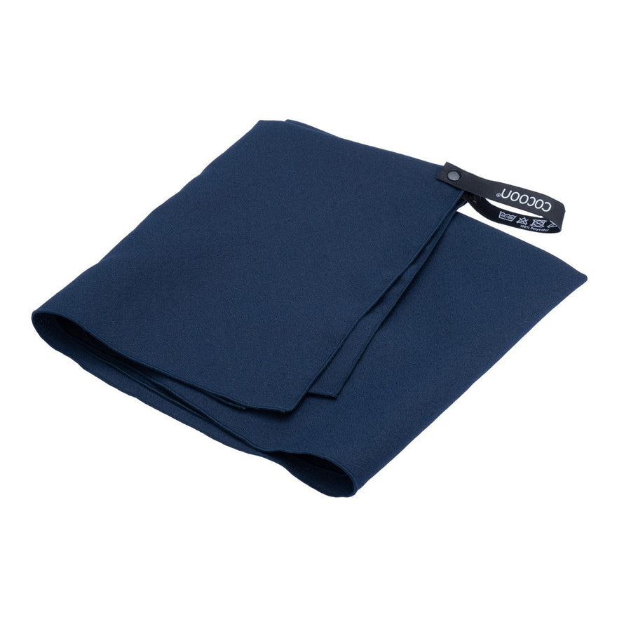 Serviette microfibre Hyperlight Cocoon de la marque 555, légère et absorbante pour cyclistes