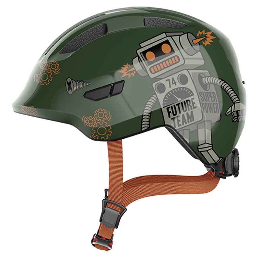  Casque Abus Smiley 3.0 Green Robo