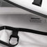 Intérieur blanc de la sacoche de cadre Large 02 Cyclite 77, conçu pour le bikepacking et rangement optimisé