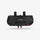Sacoche de cintre Cyclite Roll Bag 02 de la marque 77, noire et étanche pour vélo