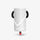 Sacoche de potence velo 77 Cyclite Foud pouch 02 vue avant avec logo blanc et fixation rouge