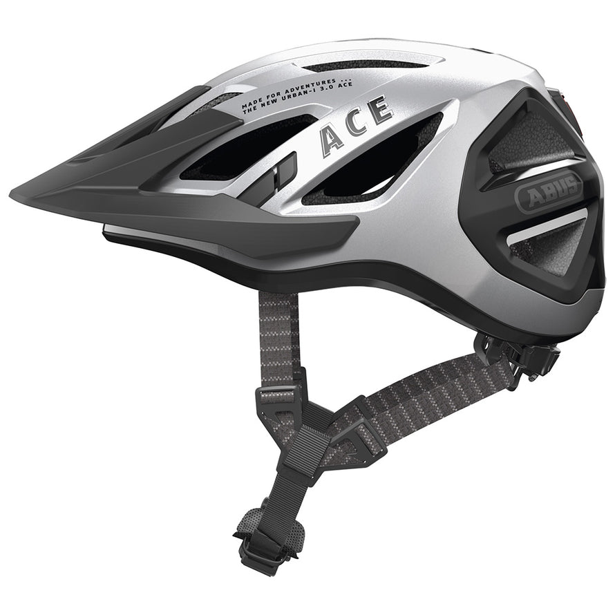  Casque Urban-I 3.0 ACE Abus  (M, Gleam silver)