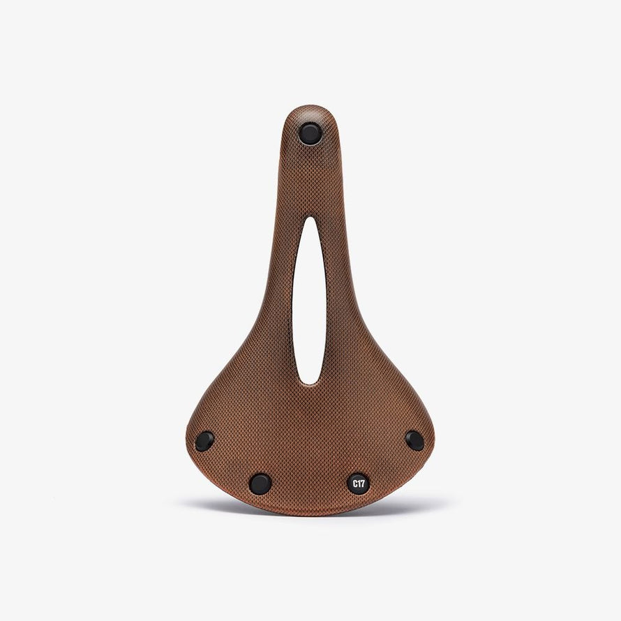 Selle vélo Brooks Cambium C17 carved All Weather orange