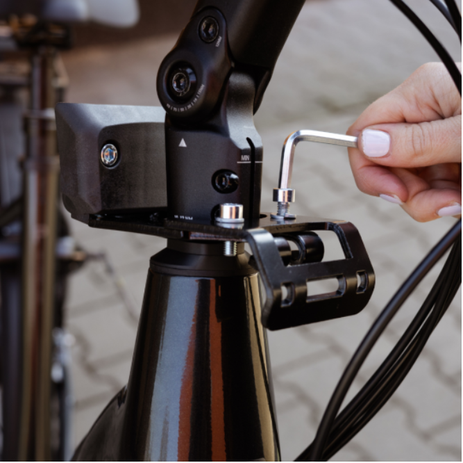 Adaptateur VTT pour siège avant enfant Urban Iki