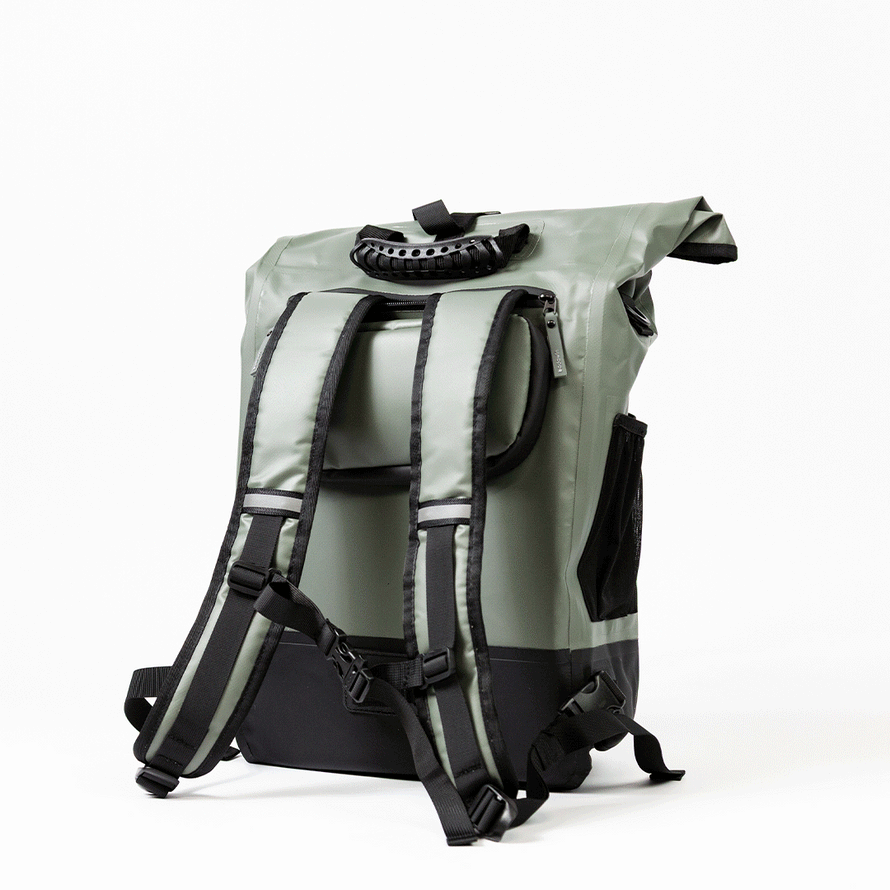 Sac à dos convertible en sacoche vélo Badawin Anna 27 L
