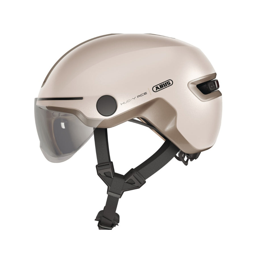 Profil Casque Abus à visière HUD y Ace#beige 