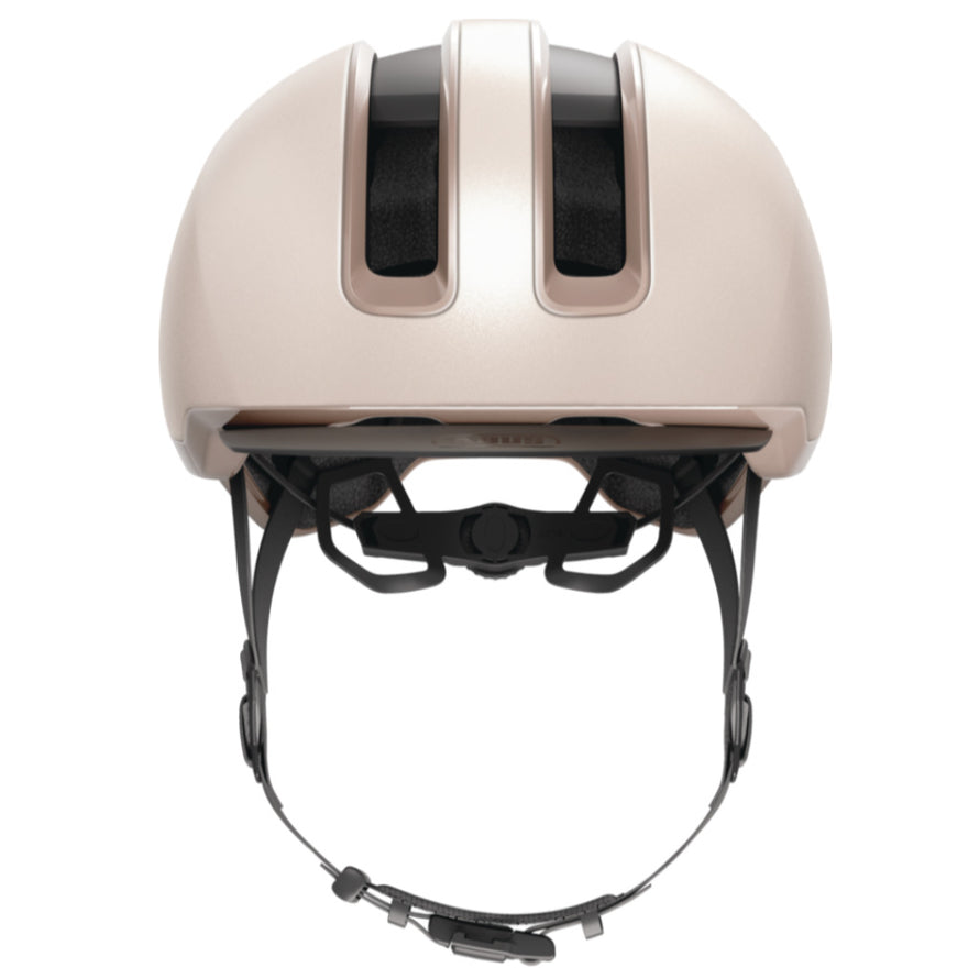 Casque Abus HUD-Y  Champagne avec feu pour vélo en ville - #3