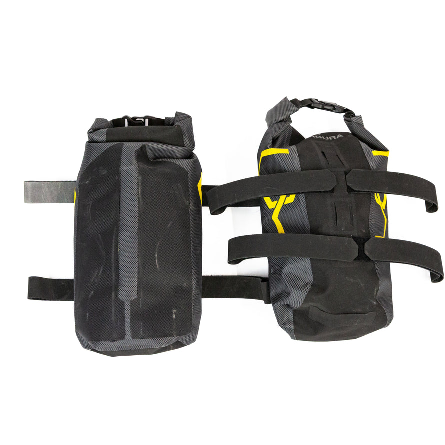 Set aus Bikepacking-Haltern + gebrauchten Apidura-Taschen
