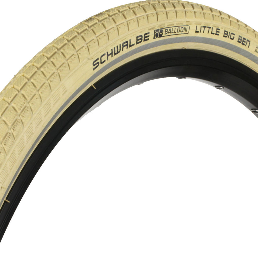 Reifen Schwalbe Little Big Ben 700 creme oder braun