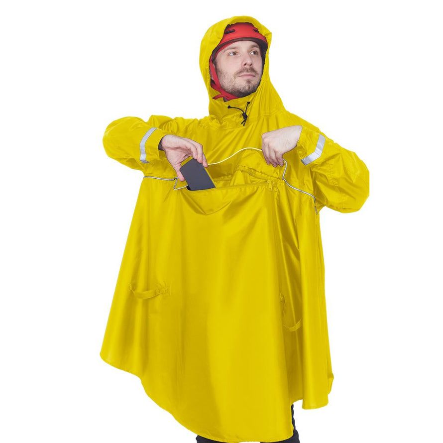 Poncho Hock spécial E-Bike jaune