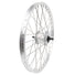 Roue avant vélo 20 pouces Dynamo Moyeu DH-C3000 vue de 3/4