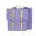 Sacoche double Gofluo Leon 2 X 23L Lila