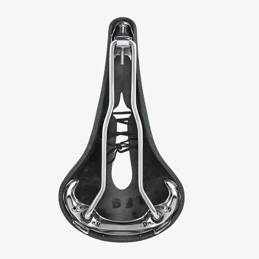 Selle Brooks B17 Narrow Carved vue du dessous