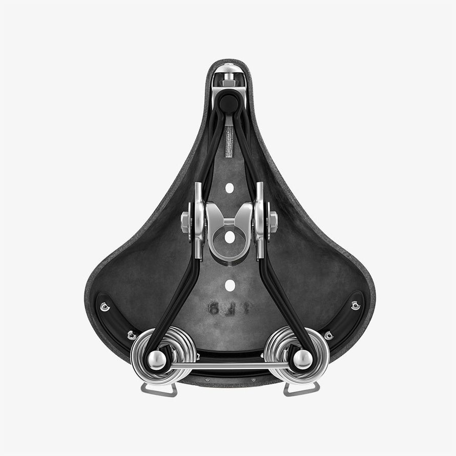 Selle brooks B66 Short vue de dessous