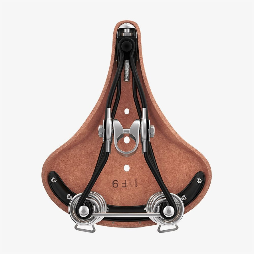 Selle brooks vue du dessous
