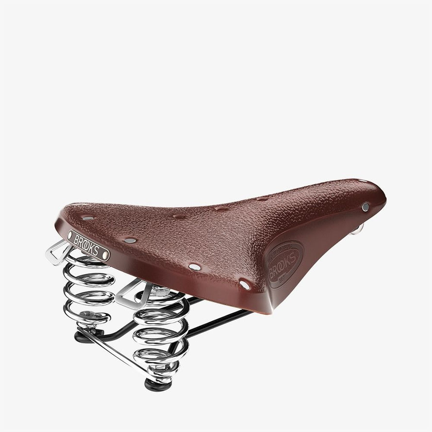 Selle Brooks B67 Short couleur Antic Brown