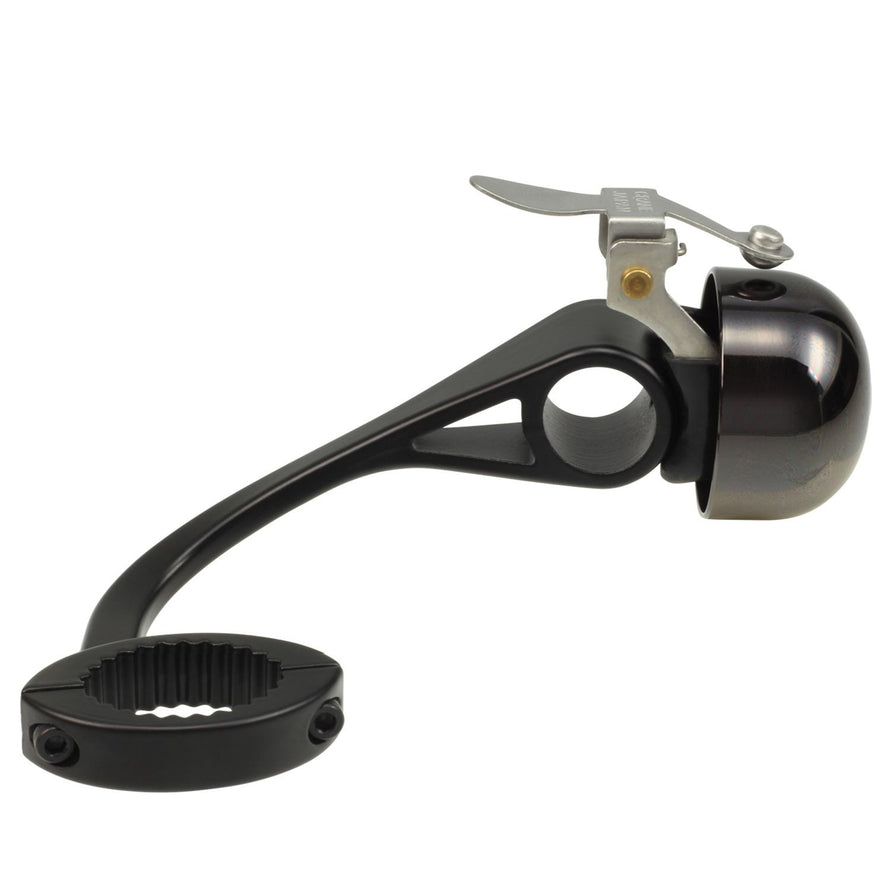 Sonnette Crane E-NE SBR pour guidon de course Black